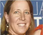  ??  ?? YouTube's Susan Wojcicki