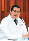  ?? ?? El doctor Eladio Pérez.