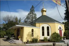  ?? ALAN DEP — MARIN INDEPENDEN­T JOURNAL ?? St. Nicholas Orthodox Church in San Anselmo offers Matins on Tuesday.