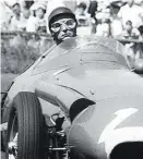  ??  ?? Juan Manuel Fangio gilt bis heute als einer der besten Fahrer der Geschichte.