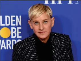  ??  ?? Ellen Degeneres