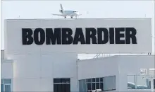  ?? CANADIAN PRESS FILE PHOTO ?? Bombardier Inc. says it has fulfilled more than 70 per cent of its business aircraft deliveries for the year.