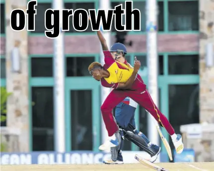  ?? (Photo: CWI Media) ?? Injured West Indies fast bowler Alzarri Joseph.