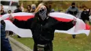  ??  ?? Акция протеста в Минске, 1 ноября 2020 года