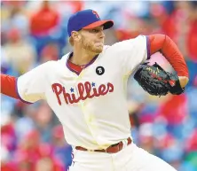  ?? MORNING CALL FILE PHOTO ?? Roy Halladay had a 203-105 career record with a 3.38 ERA. He recorded 2,117 strikeouts.