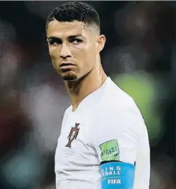  ??  ?? El futbolista portugués Cristiano Ronaldo