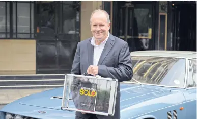  ??  ?? British author William Boyd with his new James Bond novel Solo.