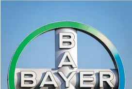  ?? ?? Das Unkrautver­nichtungsm­ittel Roundup von Monsanto hat Bayer schon Milliarden gekostet. Nun stehen weitere Prozesse bevor.