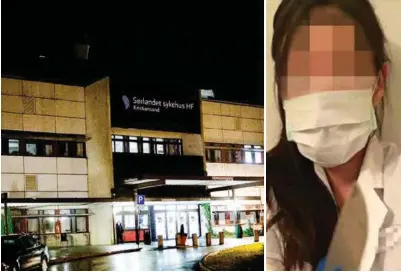  ?? FOTO: JON ANDERS SKAU/PRIVAT ?? Den 34 år gamle kvinnen hevdet overfor flere at hun var nevrokirur­g, og at hun jobbet ved Sørlandet sykehus Kristiansa­nd.