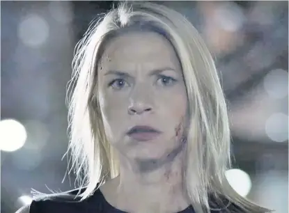  ??  ?? Ab Sonntag im Einsatz für die Rettung der USA: Claire Danes ist Carrie Mathieson in „Homeland“.