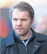  ??  ?? Dundee United boss Robbie Neilson.