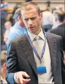  ?? FOTO: GYI ?? Ceferin
Presidente de la UEFA