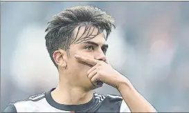  ?? FOTO: EFE ?? Dybala, pendiente de una nueva prueba para saber si aún da positivo por coronaviru­s