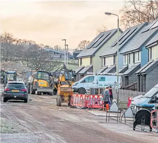  ?? Picture: Steve MacDougall. ?? Sixteen builders have been dismissed for alleged gross misconduct at the George Martin Builders’ sites.