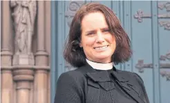  ?? ANGLICAN DIOCESE OF B.C. ?? Anna Greenwood-Lee, Bishop of the Anglican Diocese of British Columbia — Islands and Inlets, is supportive of the lockdown restrictio­ns in her province. Although she acknowledg­es it has been challengin­g.