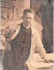  ?? FOTO: THEATERMUS­EUM ?? Max Littmann in seinem Atelier 1908.