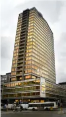 ?? FOTO WIM HENDRIX ?? De Antwerp Tower moet plaatsruim­en voor appartemen­ten en winkels.