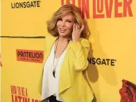  ?? The Associated Press ?? Q Raquel Welch appears at the Los Angeles premiere of “How to Be a Latin Lover” on April 26, 2017. Welch, whose emergence from the sea in a skimpy, furry bikini in the film “One Million Years B.C.” would propel her to internatio­nal sex symbol status throughout the 1960s and ’70s, died early Wednesday after a brief illness. She was 82.