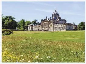  ??  ?? For the first time, Countryfil­e Live travelled to North Yorkshire’s magnificen­t Castle Howard this August, as well as Blenheim Palace earlier in the month