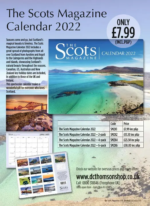 The Scots Magazine Calendar 2022 PressReader