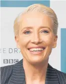  ??  ?? Emma Thompson.