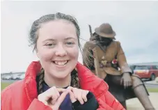  ??  ?? Kayleigh wears a ring belonging to her heart donor on a necklace.