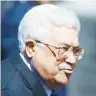  ?? (Reuters) ?? MAHMOUD ABBAS