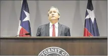  ?? JAY JANNER / AMERICAN-STATESMAN ?? Texas Attorney General Ken Paxton lost his bid at the Texas Court of Criminal Appeals last week to have securities fraud charges against him thrown out, clearing way for a trial.