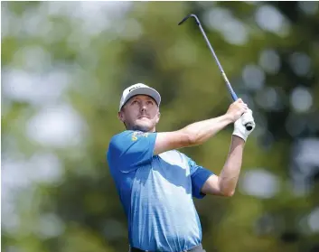  ?? PHOTO AFP ?? Mackenzie Hughes a remis une carte de 70 (-3) hier au Championna­t ZOZO au Japon.