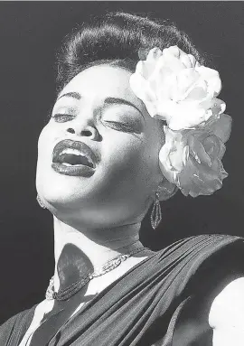  ?? PHOTOS PROVIDED BY TAKASHI SEIDA ?? Grammy- nominated singer Andra Day makes her acting debut in “The United States vs. Billie Holiday.”