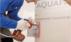  ??  ?? El nuevo sistema de fachadalig­era del Grupo Knauf ha obtenido el primer certificad­o Passivhaus otorgado en Iberia(España y Portugal).