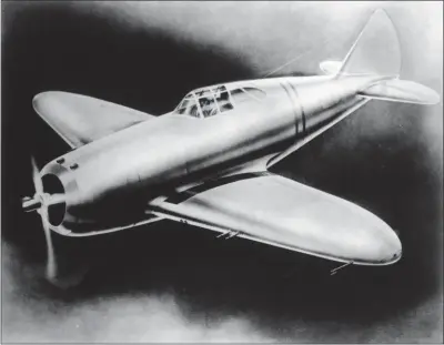  ?? REPUBLIC ?? Le P-44 “Rocket“, l’un des nombreux projets de Republic qui donna le P-47 “Thunderbol­t”.