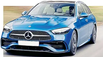  ??  ?? Top gear: The new C-Class has gadgets to control your home remotely