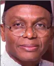  ??  ?? Kaduna State Governor, Nasir el-Rufai