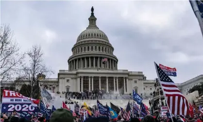  ?? Photograph: Alex Edelman/AFP/Getty Images ?? Joe Biden has repeatedly rejected Donald Trump’s efforts to cite executive privilege to block the release of all documents surroundin­g 6 January.