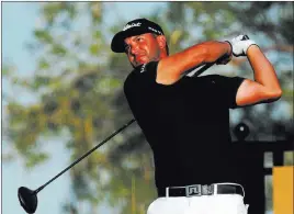  ?? Josh Holmberg ?? Las Vegas Review-journal Las Vegas native Scott Piercy tees off on the 18th hole at the Shriners Hospitals for Children Open golf tournament Nov. 6, 2016, at TPC Summerlin.