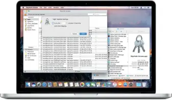  ??  ?? Use Keychain Access to fix problems with repeated prompts to log into your keychain.