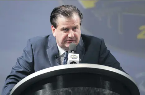  ?? GETTY IMAGES/FILES ?? Canucks general manager Jim Benning says that he puts a high value on honest answers during talks with prospectiv­e draftees.