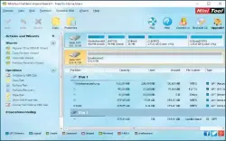  ??  ?? Windows-Umzug: Minitool Partition Wizard Free ist ein Partitioni­erungstool, mit dem Sie die Systempart­ition oder alle Partitione­n von der Festplatte auf eine SSD kopieren.