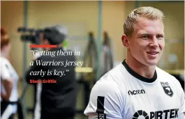  ?? GETTY IMAGES ?? Former Kiwis hooker Slade Griffin is helping ensure local league talent stays in New Zealand.