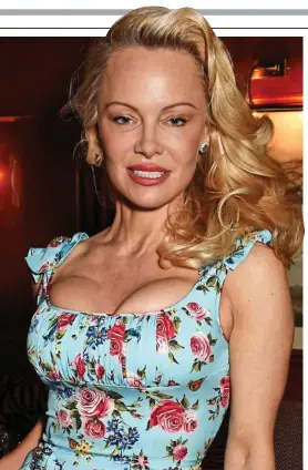  ??  ?? I’M glad to see that Pamela Anderson, 50, has found love again with an unnamed Frenchman. But she sounded a tad evasive when an interviewe­r enquired about her gentleman caller’s age. ‘I don’t care,’ Pammie, pictured, replied. Or, presumably, she won’t...