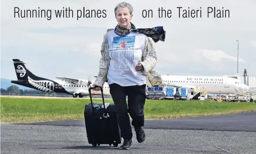  ?? PHOTO: STEPHEN JAQUIERY ?? Runway junkie . . . Travelling the world and running one runway at a time is retiree Carol Thomas, of Schaumburg, Chicago.