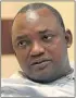  ??  ?? ADAMA BARROW