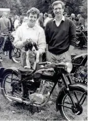  ??  ?? July 1987 at Founder’s Day. In the 1980s Mike converted a 149cc Terrier to 125cc (to make it suitable for a learner rider) by using a Kawasaki piston and sleeving the barrel