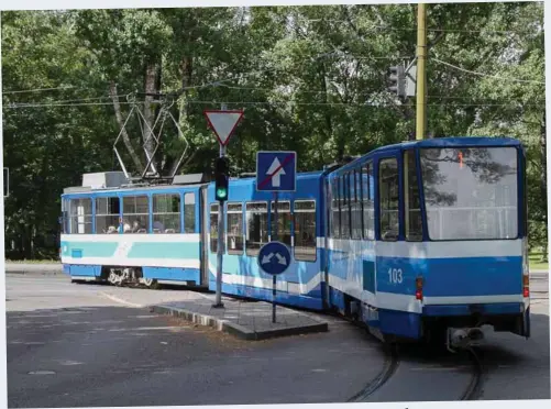  ?? Фото: Инна Мельникова. ?? трамвайные линии. ЖДЕМ ОСЕНИ: с начала учебного года в Таллинне начнут одна за другой снова открыватьс­я