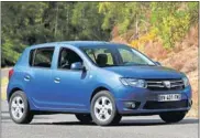  ??  ?? The new Dacia (Renault) Sandero.