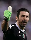  ?? FOTO: LEHTIKUVA/JAVIER SORIANO ?? Gianluigi Buffon.