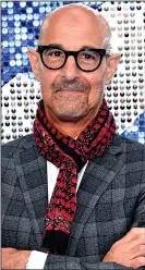  ?? ?? IT’S A WRAP: US star Stanley Tucci