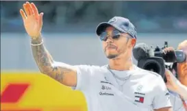  ?? AFP ?? ▪ Lewis Hamilton has been with Mercedes since the 2013 Formula One season.