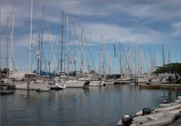  ?? ?? Not near your marina to check if the bilge is dry? Not a problem. Sailors have an array of ways to stay in contact and in control of their boats by phone and other smart devices.